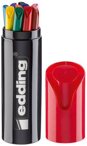[9931366] EDDING - PORTATODOS PARA 10 ROTULADORES 1200 COLORES SURTIDOS (Ref.e1200-10-S)