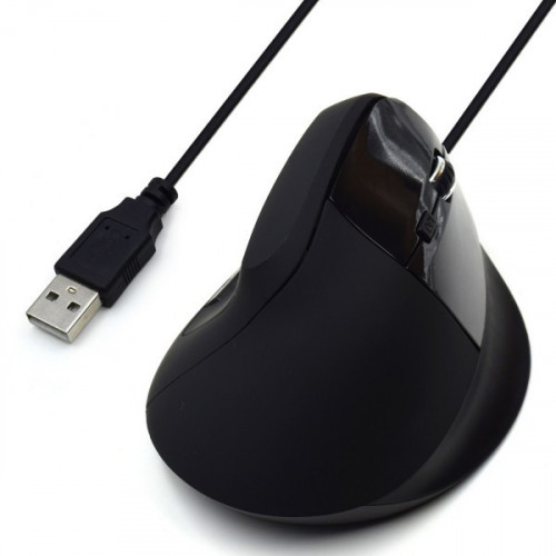 [9160626] EWENT - Raton optico ergonomico con cable usb 2.0 1800 dpi (Ref. EW3157)