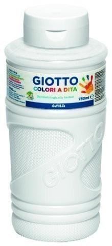 [9936957] GIOTTO - PINTURA de DEDOS 750 ml (bote) BLANCO (Ref.F536001/F472901)