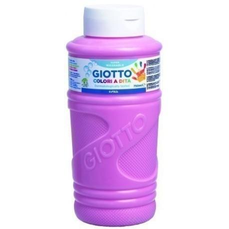 [9936960] GIOTTO - PINTURA de DEDOS 750 ml (bote) ROSA (Ref.F536006/F472906)
