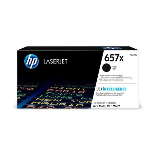[9929924] HP - TONER NEGRO LASERJET ENTERPRISE MFP M681 - Nº 657X (Ref.CF470X)