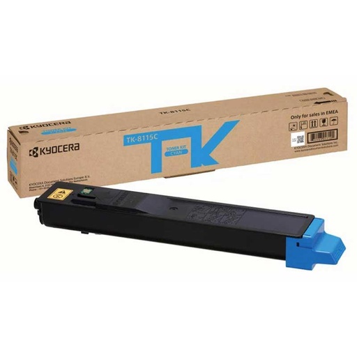 [9928605] KYOCERA MITA - KYOCERA TONER CIAN TK-8115C (Ref.1T02P3CNL0)