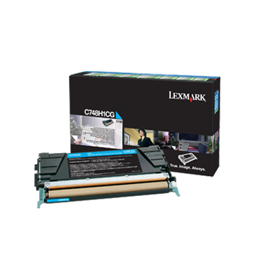 [9922799] LEXMARK - C748 CARTUCHO DE TÓNER CIAN ALTO RENDIMIENTO RETORNABLE (Ref.C748H1CG)