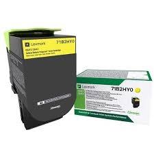 [9928283] LEXMARK - TONER AMARILLO CS/CX 417, 517 - GRAN RENDIMIENTO RETORNABLE (Ref.71B2HY0)