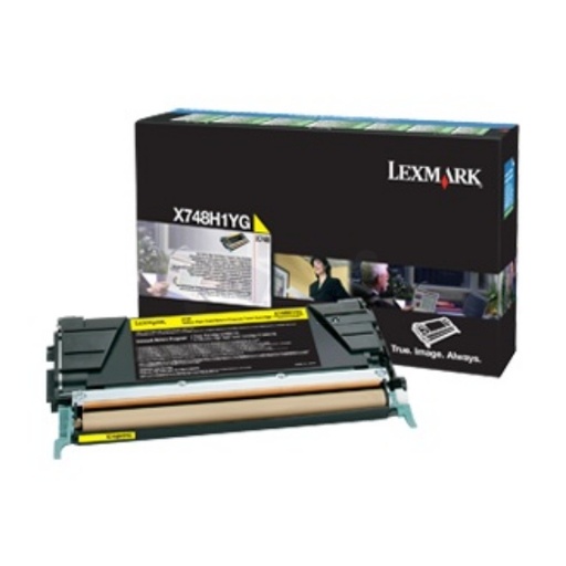 [9926474] LEXMARK - TONER LASER X748 COLOR AMARILLO (Ref.X748H3YG)