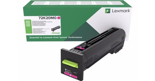 [9933650] LEXMARK - TONER MAGENTA CS820DE, 820DTE, S820DTFE, CX820DE, 820DTFE, 825DE, 825DTE ,825DTFE, 860DE,860DTE, 860DTFE (Ref.72K20M0)