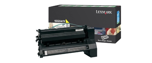 [9922663] LEXMARK - UNIDAD DE IMPRESIÓN C-752/752L AMARILLO RETORNABLE (Ref.15G041Y)