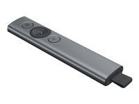 [9937643] LOGITECH - MANDO A DISTANCIA SPOTLIGHT INALAMBRICO UNIVERSAL GRIS OSCURO (Ref.910-004861)