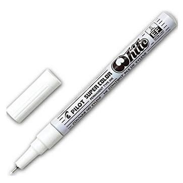 [9932459] PILOT - MARCADOR Tinta OPACA PERMANENTE SUPER COLOR FINO BLANCO (Ref.SC-W-EFE)