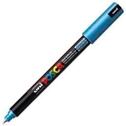 [9934562] UNI-BALL - MARCADOR T.OPACA NO PERM. UNI POSCA 0,7 EF (PC-1MR) AZUL METALICO (Ref.265348000)