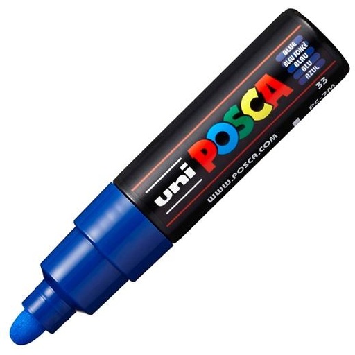 [9941526] UNI-BALL - MARCADOR T.OPACA NO PERM. UNI POSCA 7,0 (PC-7M) AZUL (Ref.228320000)