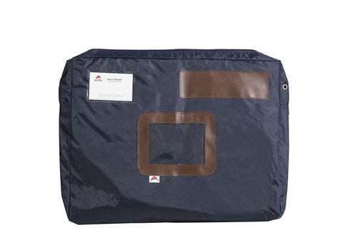 [9933046] ARCHIVO 2000 - BOLSA VALIJA ALBA NYLON IMPERMEABLE 42x32x5 cm AZUL (Ref.ALPOCSOU AZ)