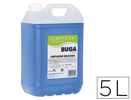 [9079956] BUNZL - Limpiador Multiusos 5 L Efecto antivaho (Ref.15121)