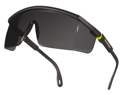 [2075733] DELTAPLUS - GAFAS DE PROTECCION POLICARBONATO MONOBLOQUE AHUMADO COLOR GRIS-AMARILLA UV400 (Ref.KILIMNOFU100)