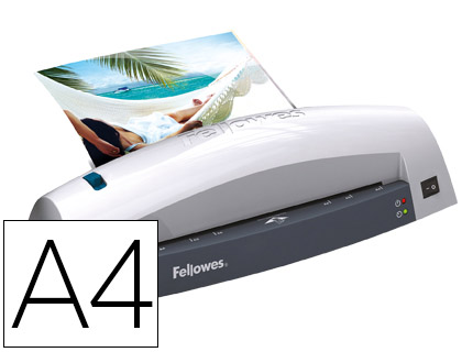 [9058943] FELLOWES - Plastificadora Lunar A4 Grosor max.125 micras 380x100x90mm (Ref.5715601)