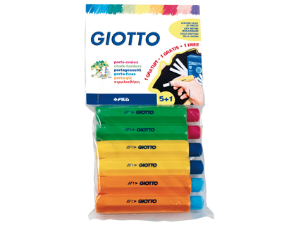 [9044317] GIOTTO - Portatizas Robercolor Blister 5+1 ud (Ref.692300)