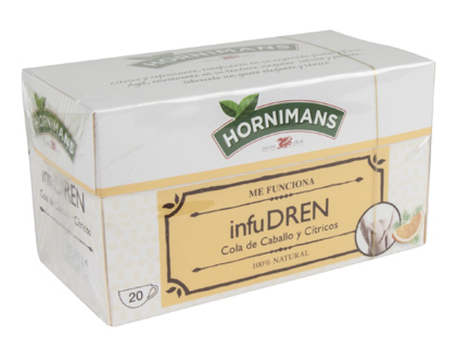 [2059899] HORNIMANS - TE INFUDREN COLA DE CABALLO Y CITRICOS 20 BOLSAS (Ref.69105)