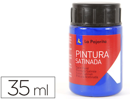 [2009959] LA PAJARITA - PINTURA LATEX AZUL INTENSO 35 ML (Ref.L-12)