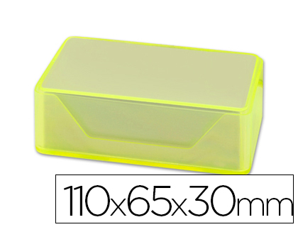 [2001966] LIDERPAPEL - CAJA PARA TARJETAS DE VISITAS 110X65X30MM (Ref.PL01)
