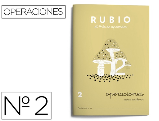 [9022447] RUBIO - Cuaderno OPERACIONES 2 (Ref.P2)