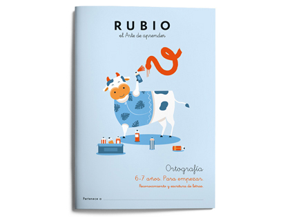 [9155929] RUBIO - Cuaderno ortografia 6-7 años para empezar (Ref. ORT1)