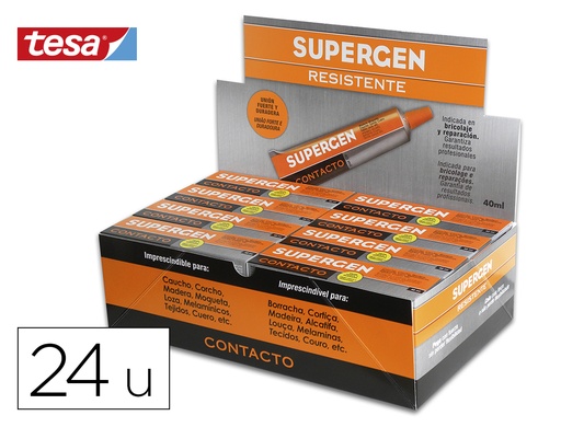 [2079294] SUPERGEN - PEGAMENTO CONTACTO INCOLORO 40 ML UNIDAD (Ref.62601-00000-04)