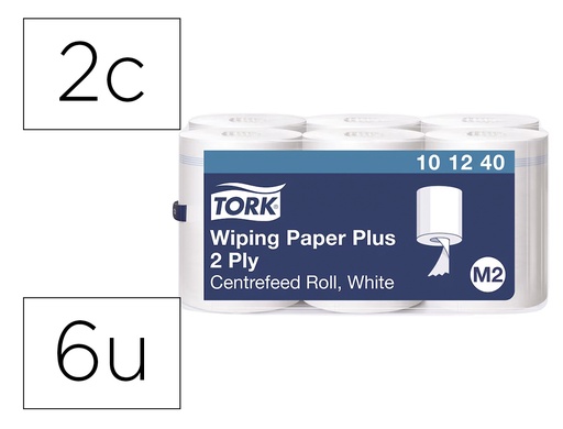 [2155039] TORK - Toallas secamanos Caja 6 ud 239X360X227 Indicador de consumo (Ref.101240)