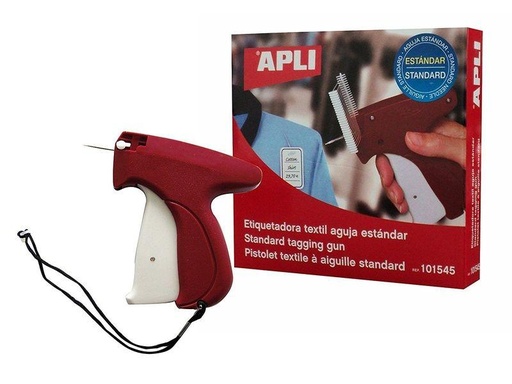 [9071932] APLI - PISTOLA DE NAVETES ETIQUETADORA TEXTIL ESTANDAR (Ref.101545)