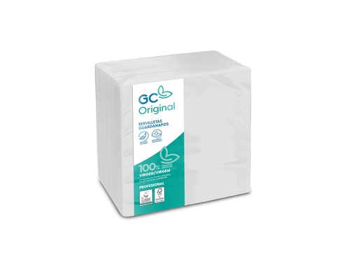 [9016215] BUGA - Servilleta Pack 100 ud 30x30cm Blanco (Ref.19270)