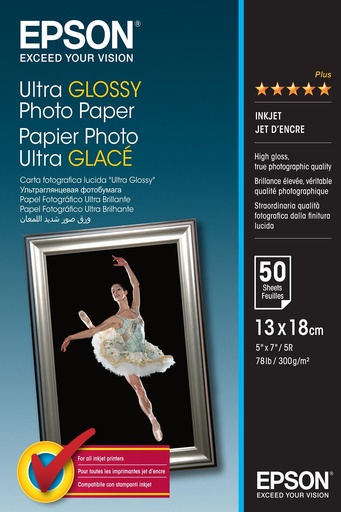 [1321017] EPSON - Pap INK PH GLOSS ULTRA 1 S041944 (Ref.C13S041944)