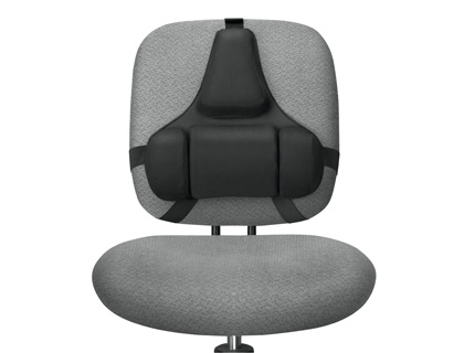 [9038663] FELLOWES - Cojines lumbares 37,4X8,8X38 Ergonomico Tiras ajustables Triple enganche (Ref.8041801)