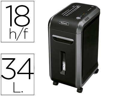 [9078276] FELLOWES - Destructora 99Ci 34L Corte en particula 4x38mm Capacidad 16h. (Ref.4691001)