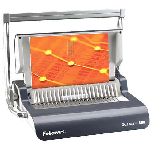 [1151809] FELLOWES - Encuadernadora Quasar+ C.Perforación 17 456x418x130 mm A4 (Ref.5627701)
