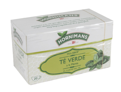 [2059900] HORNIMANS - TE VERDE A LA MENTA 20 BOLSAS (Ref.14857)