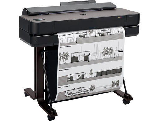 [2160393] HP ( HEWLETT PACKARD ) - Impresora designjet t650 24 pulgadas base integrada 2400x1200 ppp tinta color 26 ppm 1gb din a1 (Ref. 5HB08A) (Canon L.P.I. 4,5€ Incluido)