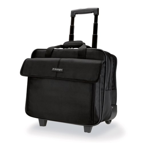[2078456] KENSINGTON - MALETIN PARA PORTATIL SP 100 CON RUEDAS Y ASA TELESCOPICA CLASSIC ROLLER 15.6" NEGRO (Ref.K62565EU)