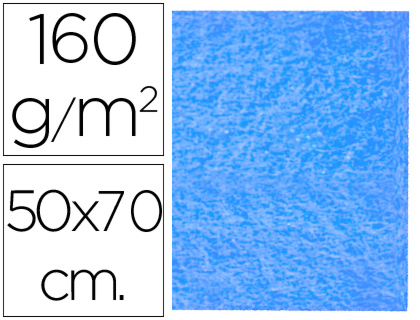 [2058672] LIDERPAPEL - FIELTRO 50X70CM AZUL CLARO 160G/M2 (Ref.FE07)