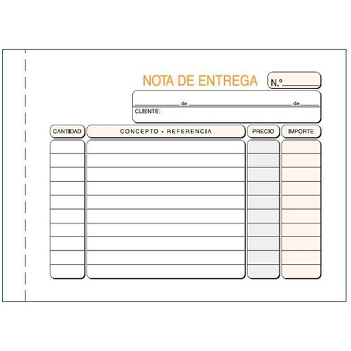 [9942742] LOAN - TALONARIO ENTREGAS 8º APAISADO (Ref.T-32)