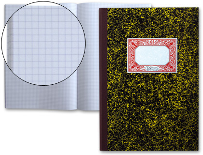 [9002549] MIQUELRIUS - Libro Cartoné Fº Natural 215x315 Cuadricula 4 mm (Ref.3010)