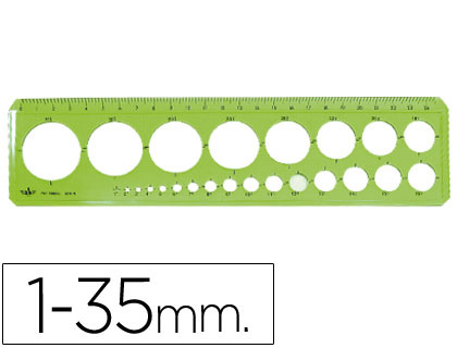 [2006112] PLANTILLA CIRCULOS DE 35 MM (Ref.156000)