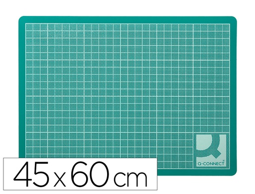 [2025151] Q-CONNECT - PLANCHA PARA CORTE -TAMAÑO 450X600 MM A-2 VERDE (Ref.KF01137)