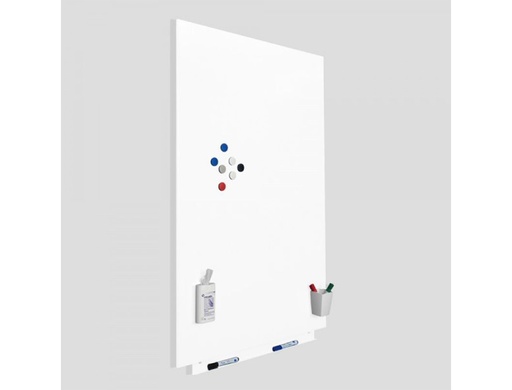 [2150426] ROCADA - PIZARRA BLANCA LACADA MATE MAGNETICA ESPECIAL PROYECCION MODULAR SIN MARCO 100X150 CM (Ref.RD6421MATT)