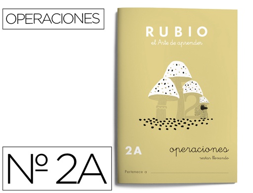 [9022466] RUBIO - Cuaderno OPERACIONES 2A (Ref.P2A)
