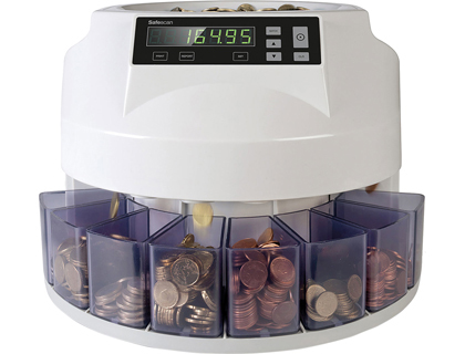 [2154979] SAFESCAN - Contador Y CLASIFICADOR DE MONEDAS MODELO 1250 (Ref.113-0547)