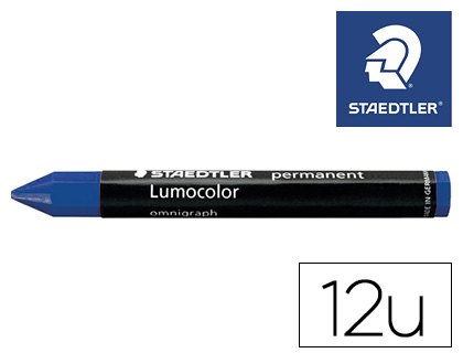 [2155379] STAEDTLER - Crayon Cera 12mm Azul (Ref.236-3)