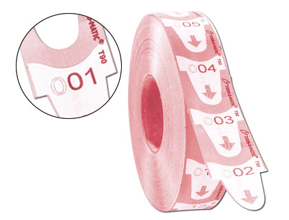 [2077950] TURNOMATIC - TICKETS 31X67 MM COLOR ROSA ROLLO 4000 TICKETS (Ref.39649130)
