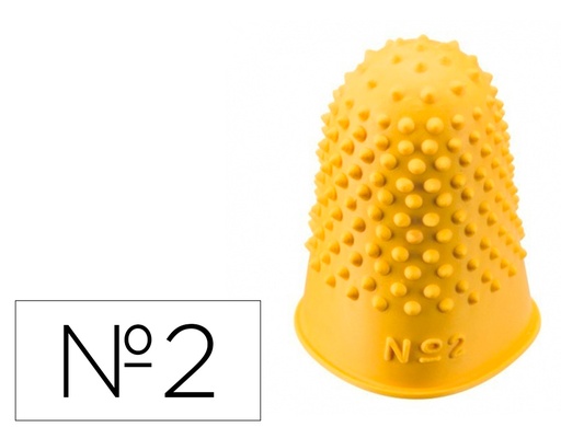 [2017900] DEDILES GOMA Nº -CAJA DE 1 -4 MM DE DIAMETRO (Ref.2)