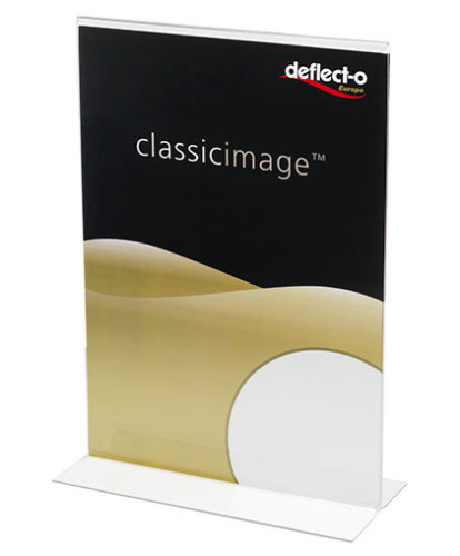 [91324406] DEFLECTO - Expositor en T A5 dos Caras (Ref.47901)