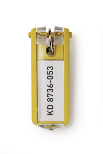 [1174788] DURABLE - Llaveros Pack 6ud Amarillo 174788 (Ref.1957-04)