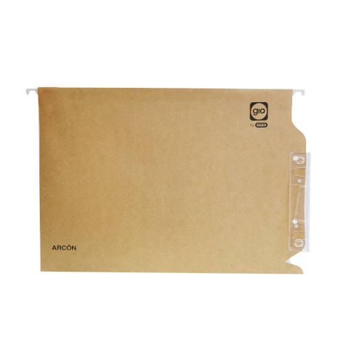 [1944033] ELBA - Paquete DE 25 CARPETAS COLGANTES LOMO 40MM VISOR LATERAL FORMATO A4 (Ref.400021925)